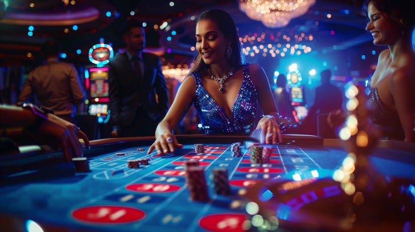 Live Baccarat Table Professional Dealer HD Streaming